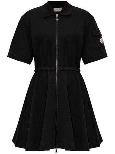 MONCLER - Cotton Polo Dress - Moncler - Modalova
