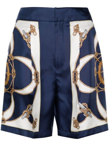 BALLY - Printed Silk Trousers - Bally - Modalova