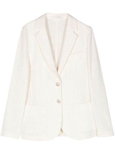Linen And Cotton Blend Single-breasted Jacket - Circolo 1901 - Modalova