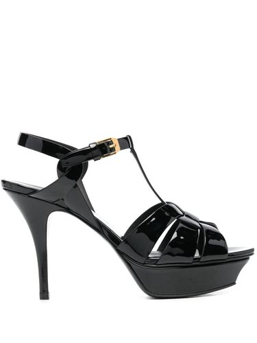 Tribute Patent Leather Heel Sandals - Saint Laurent - Modalova