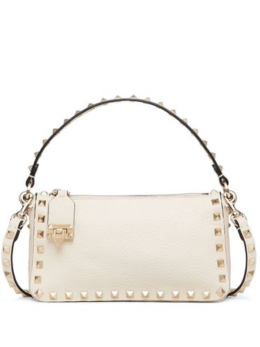 Small Leather Rockstud Shoulder Bag - Valentino Garavani - Modalova