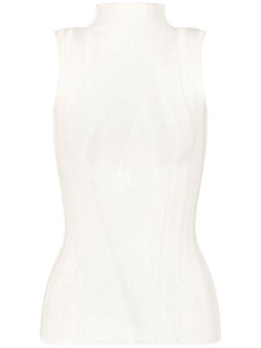 High-neck Sleeveless Top - Emporio Armani - Modalova