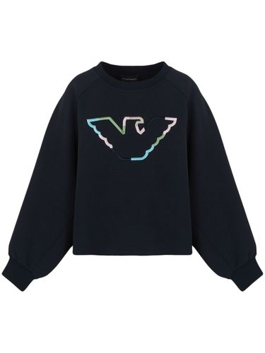 Logo Cotton Sweatshirt - Emporio Armani - Modalova