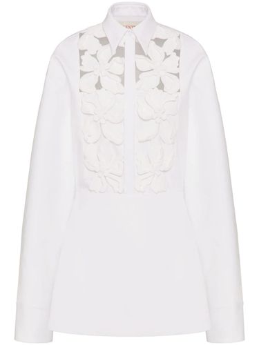Embroidered Cotton Dress - Valentino - Modalova