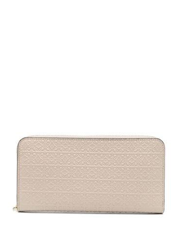 Repeat Embossed Leather Wallet - Loewe - Modalova