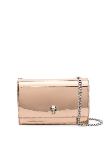 Skull Small Metallic Effect Mini Bag - Alexander McQueen - Modalova