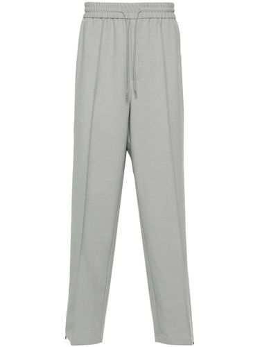 Wool Blend Trousers - Emporio Armani - Modalova