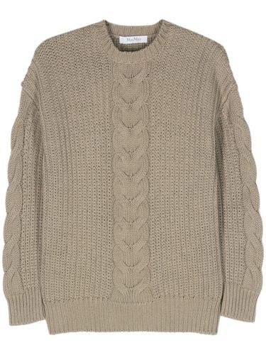 Cable-knit Crewneck Jumper - Max Mara - Modalova