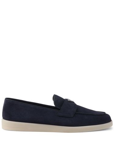 PRADA - Suede Leather Loafers - Prada - Modalova