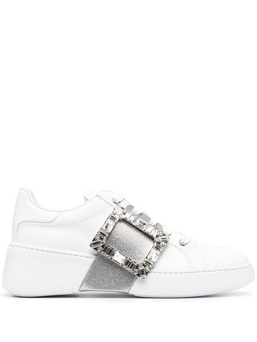 Viv Skate Glitter Strass Buckle Sneakers - Roger Vivier - Modalova