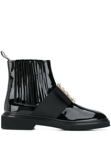 Viv Rangers Strass Buckle Boots - Roger Vivier - Modalova