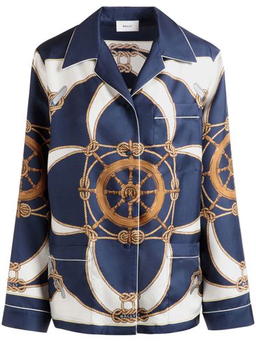 BALLY - Printed Silk Shirt - Bally - Modalova