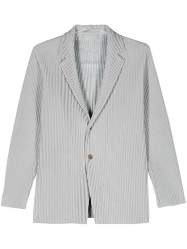 Pleated Single-breasted Jacket - Homme Plisse' Issey Miyake - Modalova