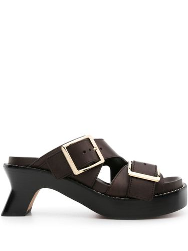 LOEWE - Ease Leather Sandals - Loewe - Modalova