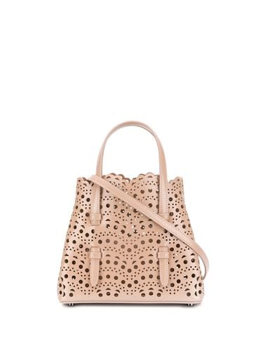 Mina 20 Small Leather Handbag - AlaÏa - Modalova