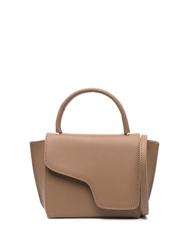 Montalcino Leather Tote Bag - Atp Atelier - Modalova