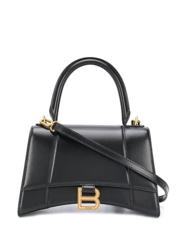 Hourglass Small Leather Handbag - Balenciaga - Modalova