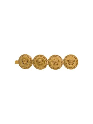 Medusa Tribute Right Hair Clip - Versace - Modalova