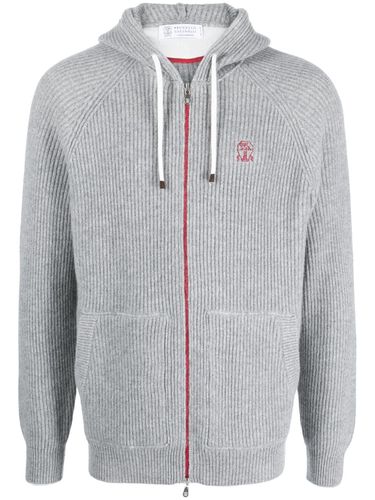 Cashmere Zipped Hoodie - Brunello Cucinelli - Modalova