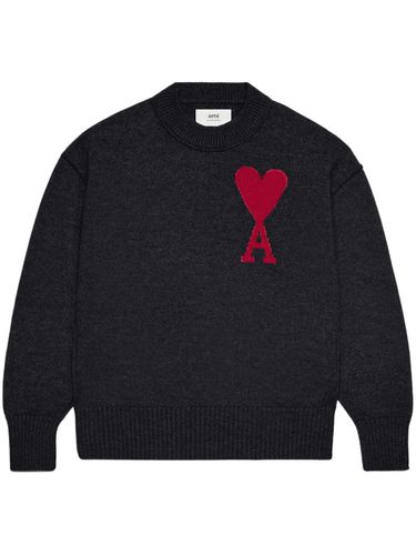 Ami De Coeur Wool Sweater - Ami Paris - Modalova