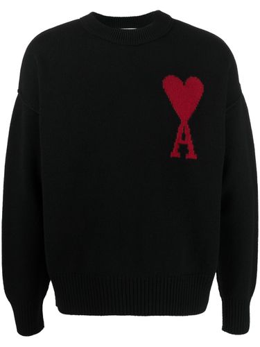 Ami De Coeur Wool Sweater - Ami Paris - Modalova