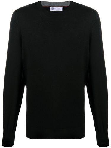 Wool Crewneck Sweater - Brunello Cucinelli - Modalova