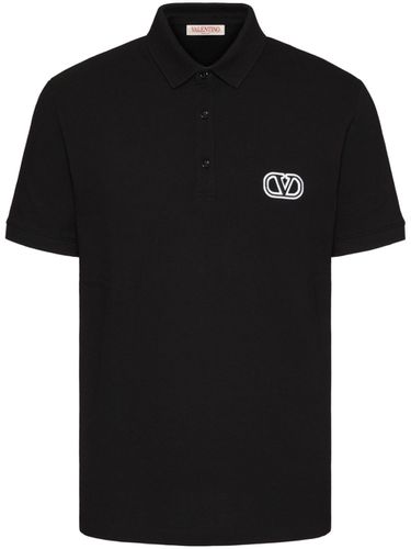 Vlogo Signature Cotton Polo Shirt - Valentino - Modalova