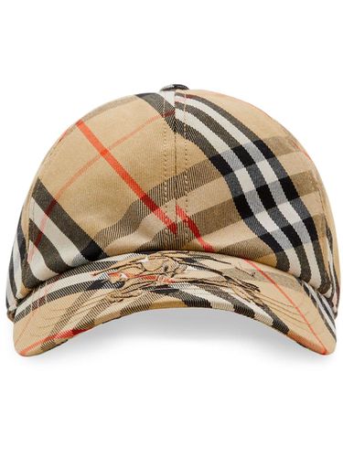 BURBERRY - Check Baseball Cap - Burberry - Modalova