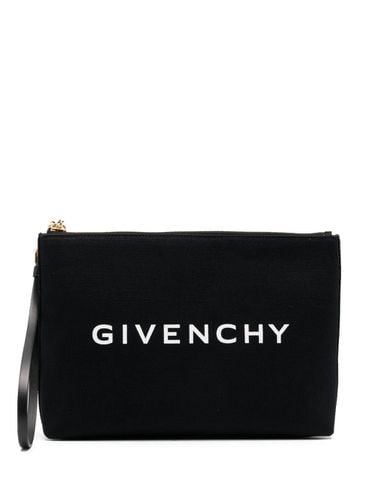 GIVENCHY - Logo Canvas Pouch - Givenchy - Modalova