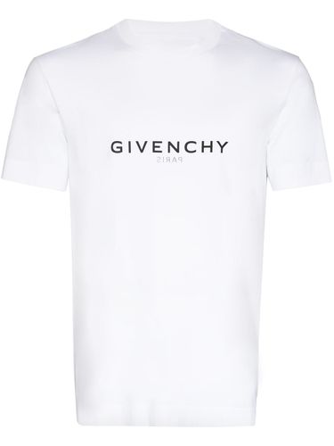 Reverse Cotton T-shirt - Givenchy - Modalova