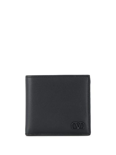 Vlogo Signature Leather Bifold Wallet - Valentino Garavani - Modalova