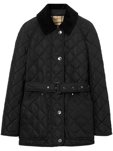 BURBERRY - Quilted Belted Jacket - Burberry - Modalova