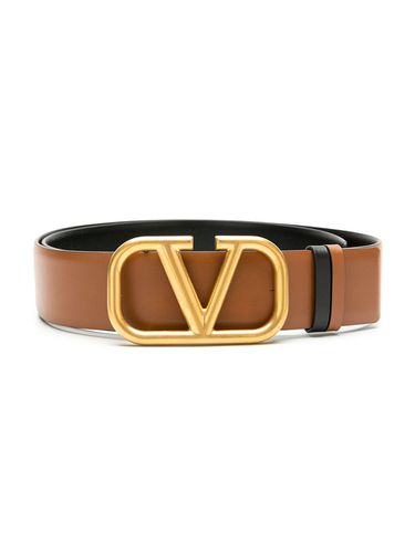 Vlogo Signature Leather Reversible Belt - Valentino Garavani - Modalova