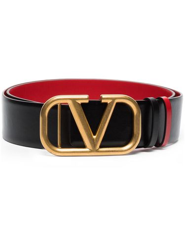 Vlogo Signature Leather Reversible Belt - Valentino Garavani - Modalova