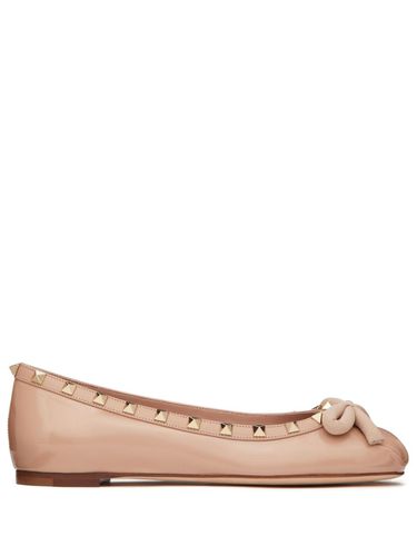 Rockstud Leather Ballets - Valentino Garavani - Modalova