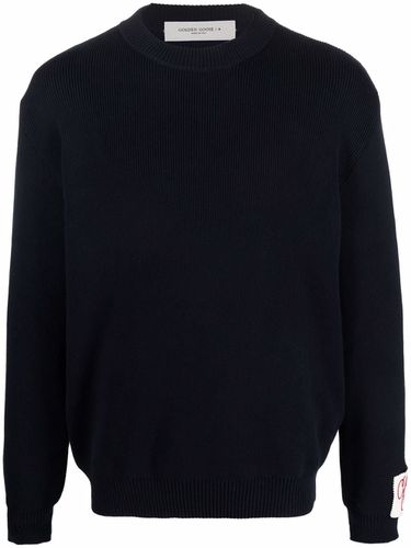 Golden Cotton Crewneck Sweater - Golden Goose - Modalova