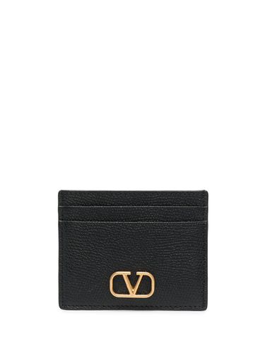 Vlogo Signature Leather Card Case - Valentino Garavani - Modalova