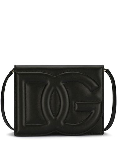 Dg Logo Leather Crossbody Bag - Dolce & Gabbana - Modalova