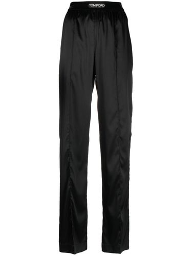 TOM FORD - Satin Silk Pajama Pants - Tom Ford - Modalova