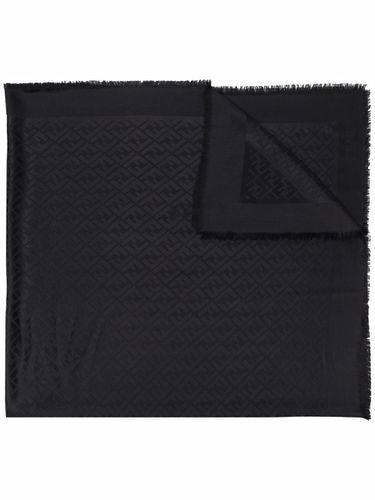 Ff Wool And Silk Blend Scarf - Fendi - Modalova