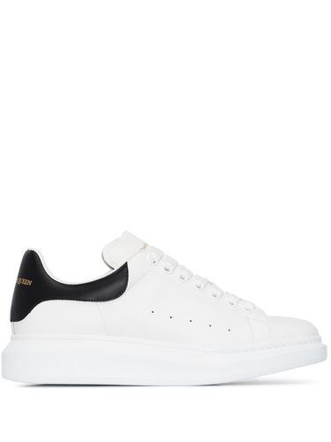 Oversized Leather Sneakers - Alexander McQueen - Modalova