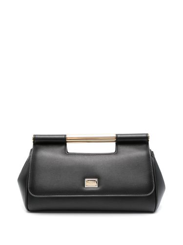 Sicily Medium Leather Clutch - Dolce & Gabbana - Modalova