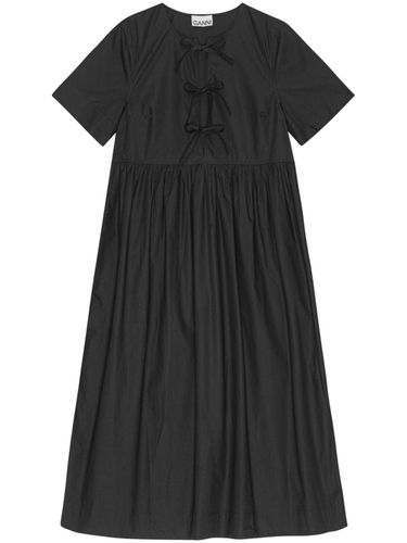 GANNI - Cotton Long Dress - Ganni - Modalova