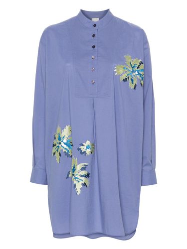 Embroidered Cotton Shirt - Paul Smith - Modalova