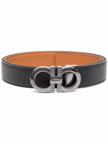 FERRAGAMO - Gancini Leather Belt - Ferragamo - Modalova