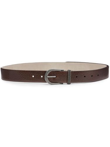 BRUNELLO CUCINELLI - Leather Belt - Brunello Cucinelli - Modalova