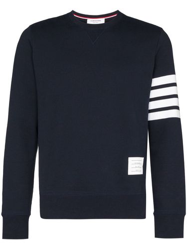 Bar Cotton Crewneck Sweatshirt - Thom Browne - Modalova