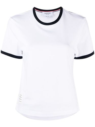 THOM BROWNE - Cotton T-shirt - Thom Browne - Modalova