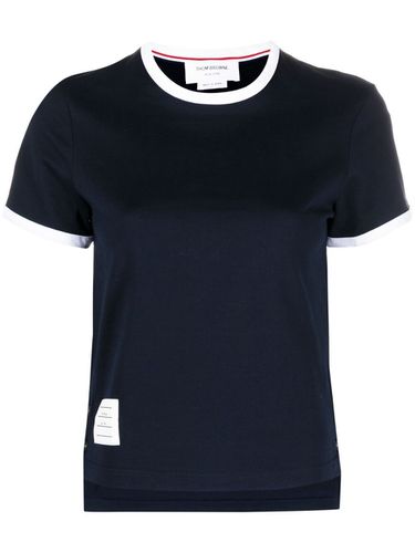 THOM BROWNE - Cotton T-shirt - Thom Browne - Modalova