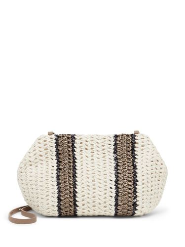 Cotton Raffia Handbag - Brunello Cucinelli - Modalova